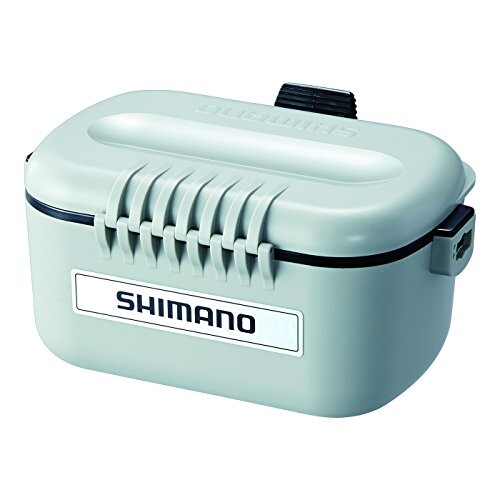 シマノ(SHIMANO) 餌箱 サーモベイト ステン CS-131N ライトグレー