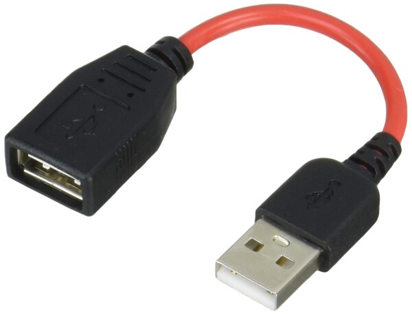 SSA Service エスエスエーサービス ( USB・A 延長ケーブル ) USB・A(メス)-USB・A(オス) (5cm) SU2-AA05R