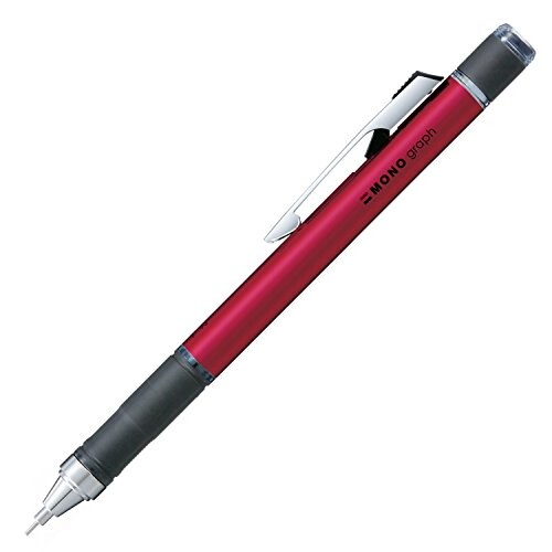 トンボ(Tombow) 鉛筆 シャープペン MONO モノグラフ ラバーグリップ付 シャインピンク DPA-141E