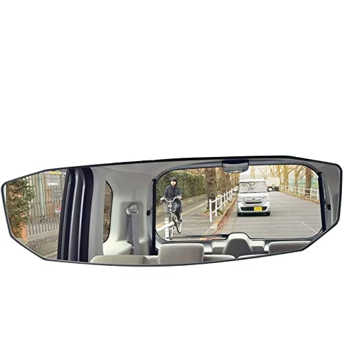 カーメイト(CARMATE) ガラス 車用 ルームミラー オクタゴンシリーズ 超ワイド 1400SR曲面鏡 高反射鏡 300mm M48