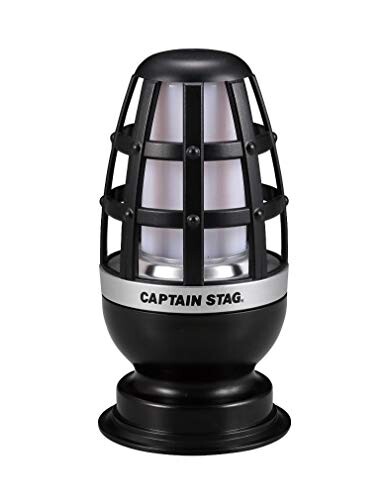 キャプテンスタッグ(CAPTAIN STAG) ランタン ライト LED かがり火 ブラック UK-4060