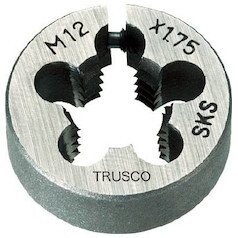TRUSCO(トラスコ) 丸ダイス 63径 M30×3.5 (SKS) T63D-30X3.5