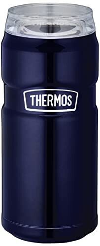サーモス アウトドアシリーズ 保冷缶ホルダー 500ml缶用 2wayタイプ ミッドナイトブルー ROD-005 MDB