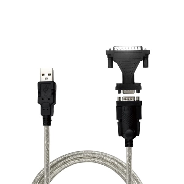 エアリア(AREA) RS232C USB 変換 Prolific チップ搭載 黒