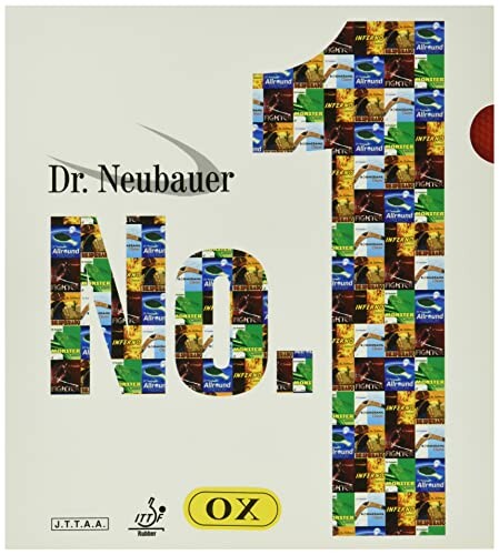 JUIC (ジュウイック) 卓球 粒高ラバー ナンバーワン (NO.1) Dr.Neubauer (ドクトルノイバウアー) レッド (RD) 厚さOX 1138
