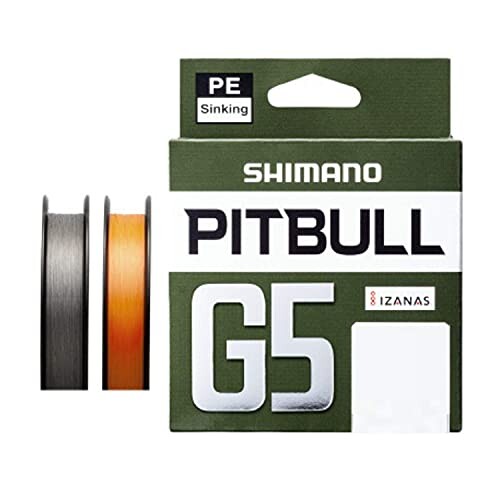 シマノ(SHIMANO) ピットブル G5 100m LD-M41U ハイオレンジ 1.2号