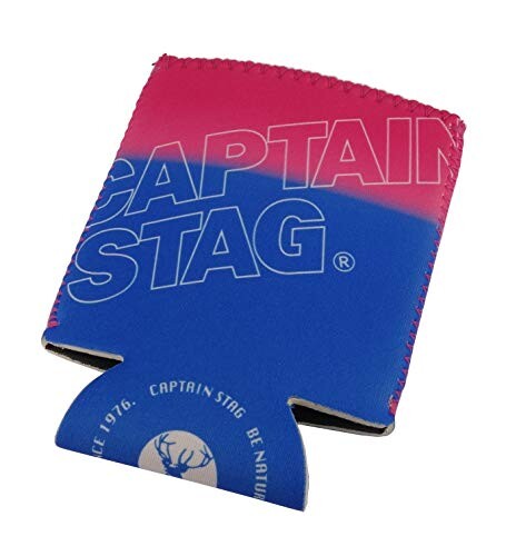 キャプテンスタッグ(CAPTAIN STAG) 缶ホルダー クージー スリーブ CS ソフト缶ジャケット グラデーション/ピンク×ブルー UE-4923 製品