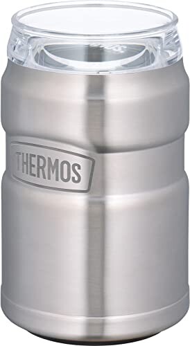 サーモス アウトドアシリーズ 保冷缶ホルダー 350ml缶用 2wayタイプ ステンレス ROD-0021 S
