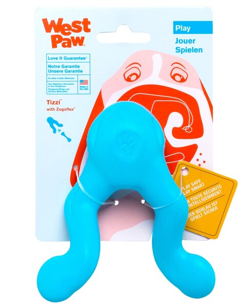 West Paw ゾゴフレックス ティジー 犬 おもちゃ ペット用品 投げるおもちゃ 犬の引っ張りっこのおもちゃ 犬用品 水に浮く 犬 おもちゃ 噛