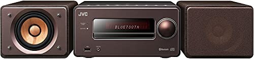 JVCケンウッド EX-S55-T ウッドコーンシリーズ Bluetooth搭載 ハイレゾ音源再生 録音対応USB端子搭載 コンパクトコンポーネントシステム