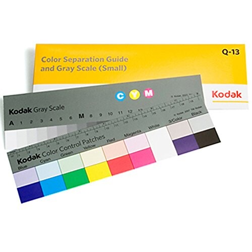 Kodak コダック カラーセパレーションガイド & グレースケール Q-13 8インチ 1527654