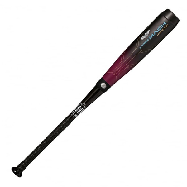 ローリングス(Rawlings) 野球用 bat バット 子供 Jr. ジュニア軟式 HYPER MACH 4ORCE BJ3FHM4C パープル サイズ 76cm
