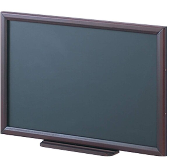 木製 黒板 小 450x300mm ブラック WCF-4530D (ホーム & キッチン)