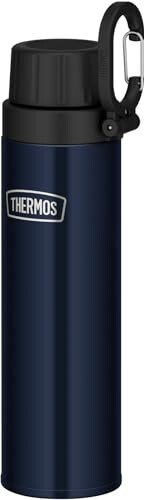 サーモス アウトドアシリーズ 水筒 保冷炭酸飲料ボトル キャリーループ付き 500ml ミッドナイトブルー 保冷専用 RBAA-500 MDB