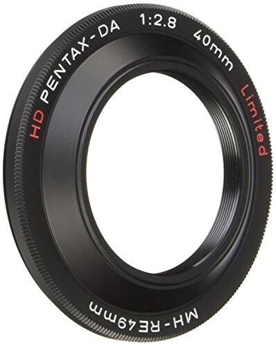 ペンタックス PENTAX レンズフード MH-RE49 ブラック (HD PENTAX-DA40mm Limited用) 38712