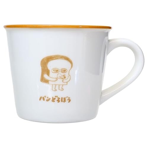 ティーズファクトリー パンどろぼう カラーラインマグカップ シンプル マグ マグカップ コップ コーヒーカップ スープカップ 食器 184934
