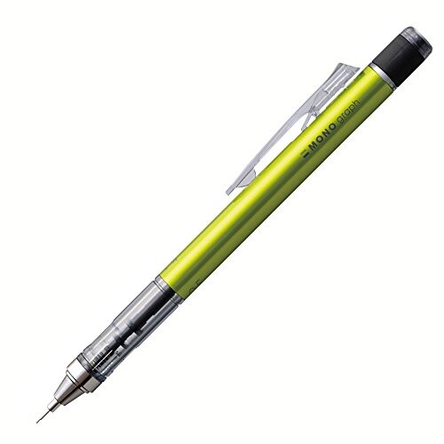 トンボ(Tombow) 鉛筆 シャープペン MONO モノグラフ 0.5 ライム 5本 SH-MG51-5P