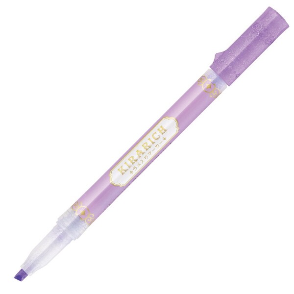 ゼブラ 蛍光ペン キラリッチ 紫 10本 B-WKS18-PU