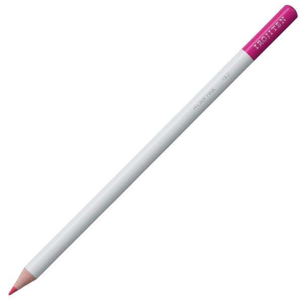 トンボ鉛筆 色鉛筆 色辞典 単色 EX7 牡丹色 6本入 CI-REX7-6P