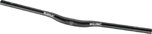 ケーシーエヌシー(KCNC) 自転車 ハンドルバー 6061アルミ 軽量 ランパントDH ブラック 25.4MM