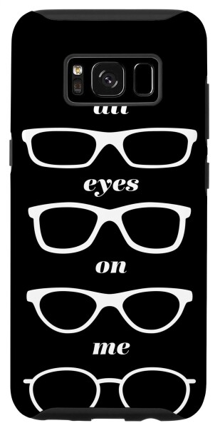 Galaxy S8 Optician Eyes On Me Optician Glasses Optics Optometry スマホケース