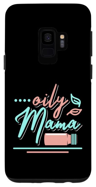 Galaxy S9 Oily Mama エッセンシャルオイル ママ アロマセラピー エッセンシャルオイル スマホケース