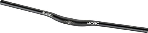 ケーシーエヌシー(KCNC) 自転車 ハンドルバー 6061アルミ 軽量 ランパント ブラック 31.8MM