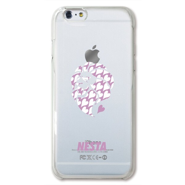NESTA×CollaBorn iPhone 6s / 6 (4.7インチ)専用 ブランドコラボクリアスマートフォンケース NESTA_06_CL BR-I6-129