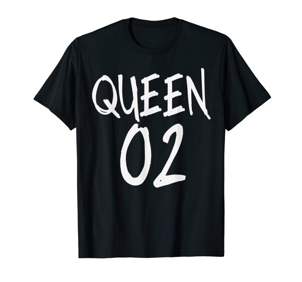 King & Queen ペアセット カップル用 Tシャツ