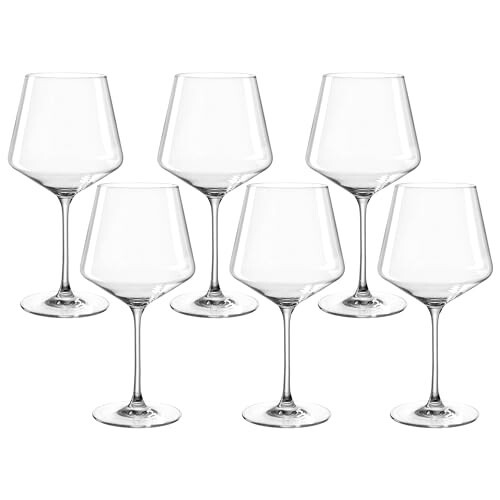 LEONARDO (レオナルド) ワイングラス クリアー サイズ:?11.5×H23cm ブルゴーニュグラス 730ml Puccini 069555 6個入