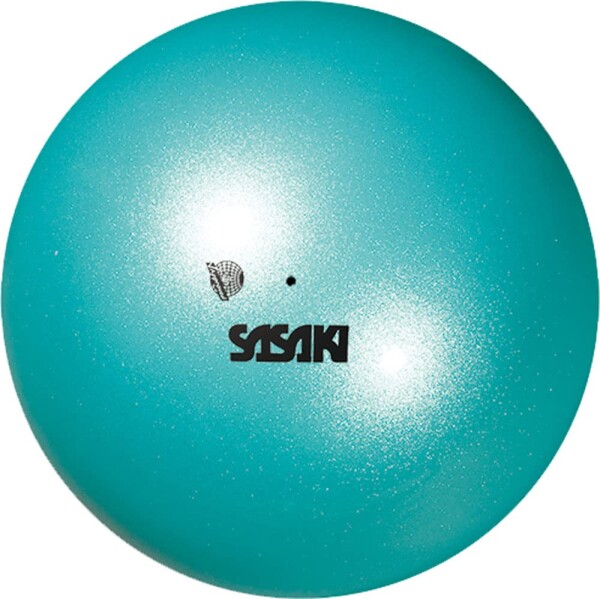SASAKI(ササキ) 新体操 手具 メタリックボール 国際体操連盟認定品 アクアグリーン M207MF