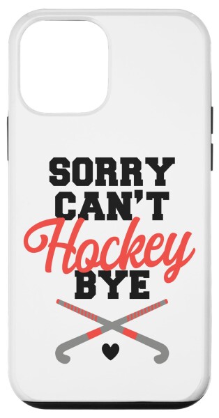 iPhone 12 mini フィールドホッケー Sorry Can't Hockey Bye スマホケース