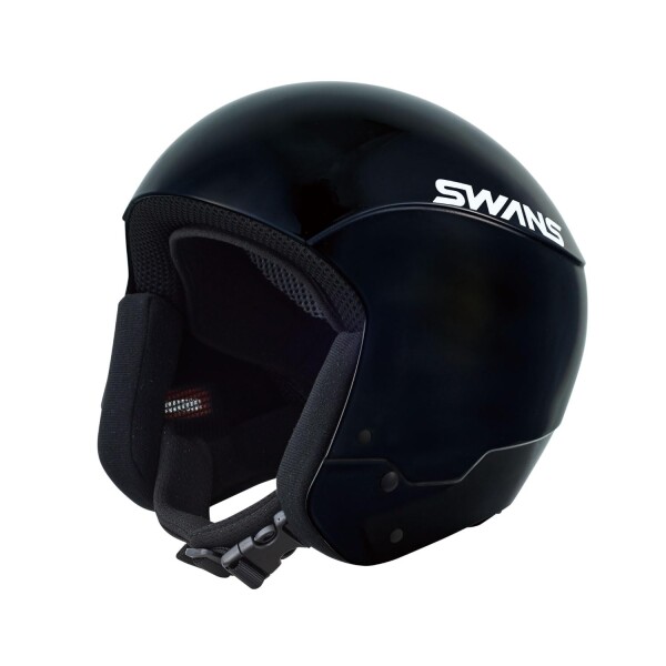 (スワンズ) スキー スノーボード ヘルメット 大人用 レーシング FIS認証 軽量FRPシェル スキー スノーボード HSR-95FIS P1 BK ブラック S