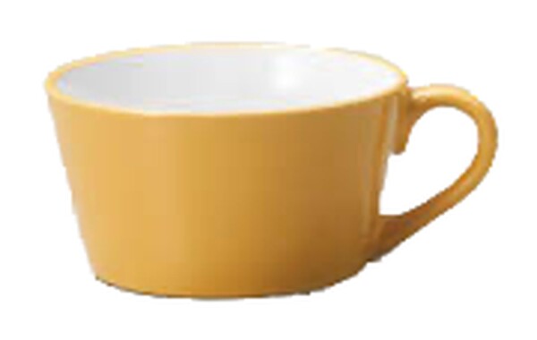 山下工芸 スープカップ アークカラー オレンジ プチスープ碗 10.7×5.8cm 265cc 960318459