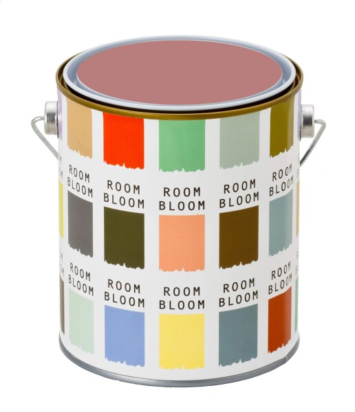 ニッペ 水性塗料(室内 壁用 内装 ペンキ) ROOMBLOOM Matte 1kg カラー:fig jam(レッド 赤 ピンクくすんだ赤みがかったピンク) 日本製 458
