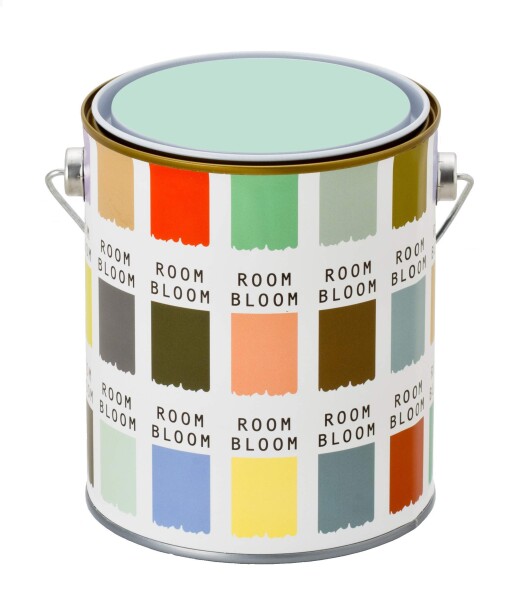 ニッペ 水性塗料(室内 壁用 内装 ペンキ) ROOMBLOOM Matte 1kg カラー:散歩道（緑 淡い緑 グリーン） 日本製 4580535472917