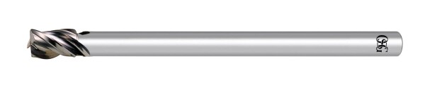 オーエスジー 銅・アルミ合金用3枚刃超硬エンドミル立ち壁対応型 外径18mm 全長180mm 刃長27mm シャンク径16mm CA-MFE 18×R2(8532187)