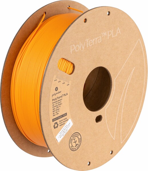 ポリメーカ(Polymaker) 3Dプリンタ―用フィラメント PolyTerra PLA 1.75mm径 1kg巻 Sunrise Orange