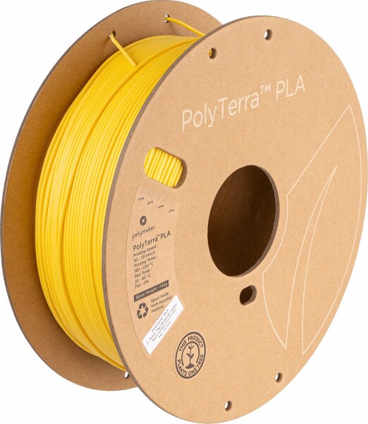 ポリメーカ(Polymaker) 3Dプリンタ―用フィラメント PolyTerra PLA 1.75mm径 1000g Savannah Yellow