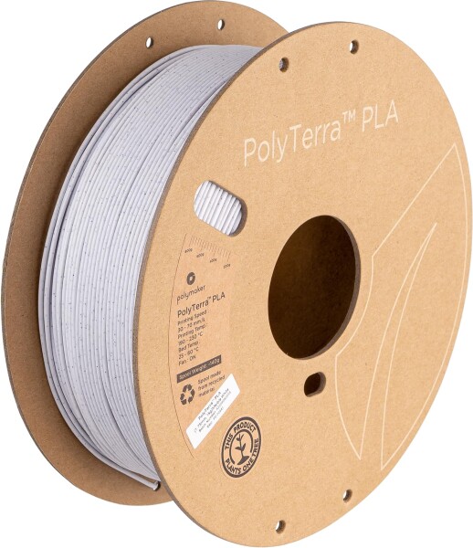 Polymaker ポリメーカ 3Dプリンタ―用フィラメント PolyTerra PLA 1.75mm径 1000g (Marble White)
