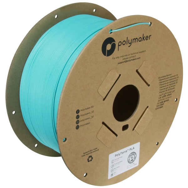 ポリメーカ(Polymaker) 3Dプリンタ―用フィラメント PolyTerra PLA 1.75mm径 3000g大容量 Arctic Teal