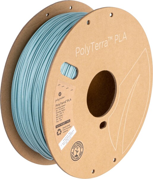 ポリメーカ 3Dプリンタ―用フィラメント PolyTerra PLA 1.75mm径 1000g (Marble Slate Grey)